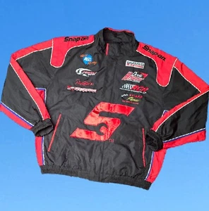 Snap On Racing Full Zip Nylon Jacket Size XL Earnhardt Inc RCR Chip Ganassi - Picture 1 of 8