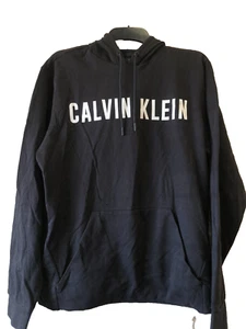 Calvin Klein Logo Hoodie mens Size UK Large REF CB190+ - Picture 1 of 5