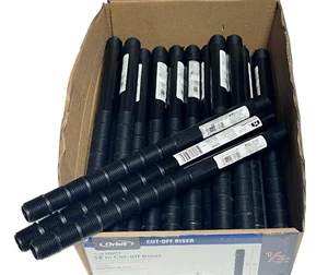 (34) Orbit 1/2 In. x 12 In. Cut Off Riser Sprinkler For Outdoor Use Black 37169 - Picture 1 of 2