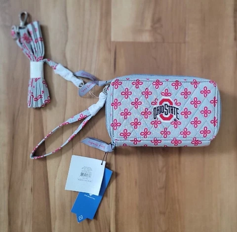 NWT Ohio State University OSU All in One Crossbody Wallet RFID Vera Bradley NEW Cover