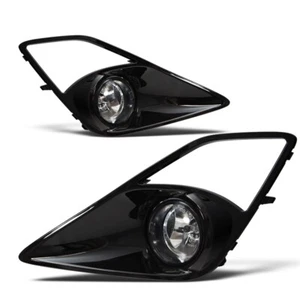 Fog Lights Lamp Kit For 2012-2015 Scion FRS Toyota 86 Chrome Housing Clear Lens - Picture 1 of 3