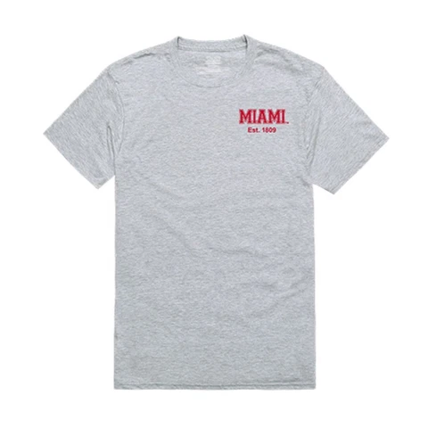 Miami University RedHawks NCAA Practice Tee T-Shirt Cover