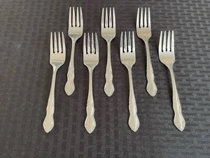 7 EXCEL 18-0 Korea EXF2 Stainless Salad Forks 6 3/8” NEW - Picture 1 of 12