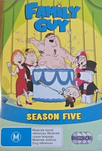 Family Guy: Season 5 DVD (Region 4, 3 Disc, 2006) Free Post - Picture 1 of 2