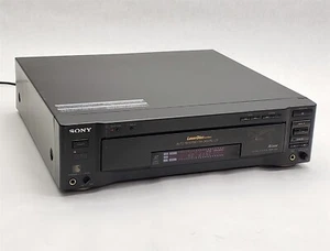 Sony MDP-600 Auto Reverse TRI Digital LSI CD CDV LD Laserdisc Player PARTS - Picture 1 of 5