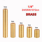 1 2 Bsp Brass Running Nipple  Threaded Plumbing Fitting Long 3 4 5 6 8 10 12Cm