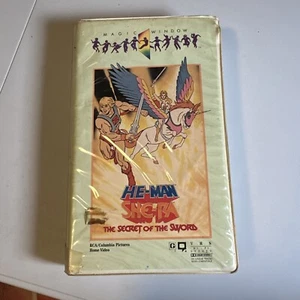 Vintage He-Man She-Ra Secret of the Sword VHS Columbia Pictures Rare 1985 “OOP” - Picture 1 of 3
