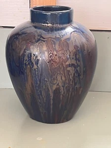 RA Jett Rajett studio pottery iridescent vase aurene lustre ware - Picture 1 of 4