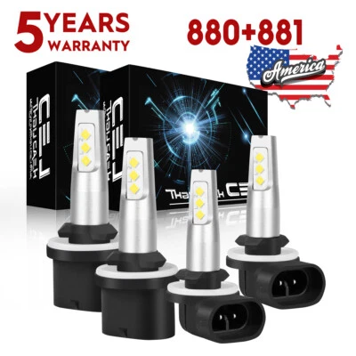 880 881 Bombillas LED para Arctic Cat Crossfire 800 Sno Pro EFI 2009-2011 Foto 1 de 4