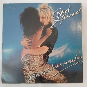 Rod Stewart  Blondes Have More Fun LP RVLP8b - Imagen 1 de 3