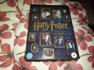 harry potter 8 film collection 16 discs    region 2 pal uk dvd - Image 1 of 2