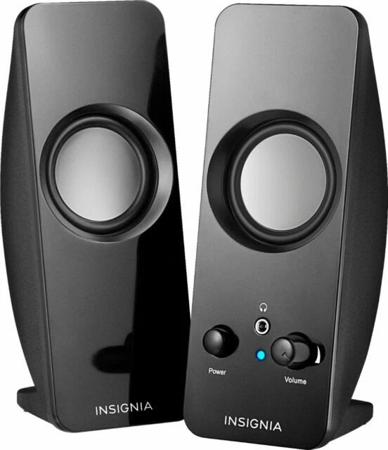 Insignia NSPCS219 Powered Stereo Speakers - Black