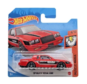 2021 Hot Wheels '87 Buick  Regal GNX #218 Red - SHORT CARD - Picture 1 of 2