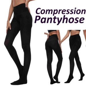 Compression Support Pantyhose Gradient Medical For VaricoseVeins Edema Cover Toe - Picture 1 of 16