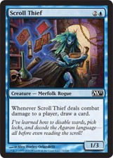 1x Scroll Thief - Foil MTG Magic 2011 (M11) NM Magic Foil