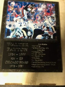 Walter Payton Chicago Bears statistics plaque - Wholesale Pricing!! - Picture 1 of 1