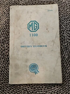 Manual de controladores manual del propietario MG 1100 1963 original  Foto 1 de 4
