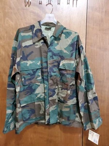 Rothco Rothco Woodland Camo BDU Shirt Jacket - Large Regular Jacket - Bild 1 von 11