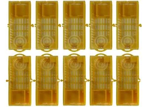 10 Stück Zusetzkäfig Versandkäfig gelb für Bienenköniginnenzucht Imker Bienen - Bild 1 von 8
