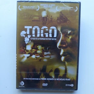 DVD Neuf scellé Togo Le foot et la politique ne font qu'un P MORATH N PEART - Picture 1 of 2