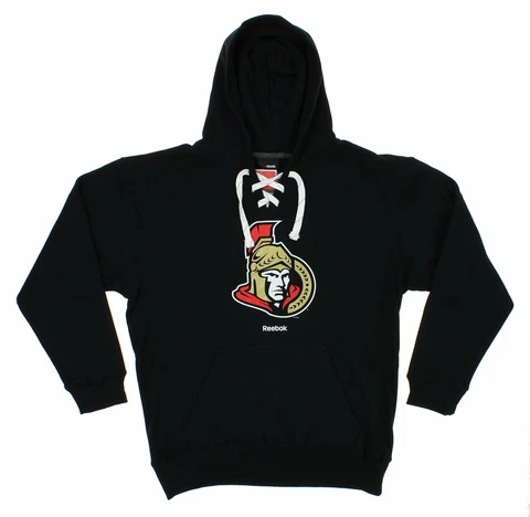 Reebok NHL Men's Ottawa Senators Primary Jersey Pullover Hoodie Cover