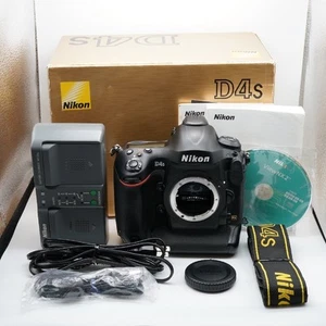 Nikon Digital Slr Camera D4S Body Original Box With Shutter Count 34,168 Times - Picture 1 of 10