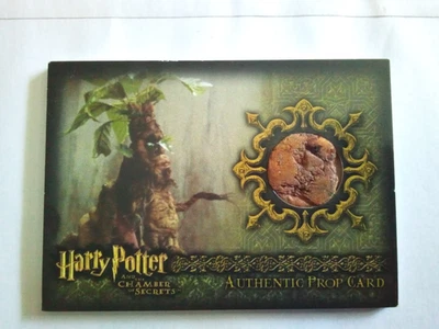 Harry Potter: Chamber of Secrets prop card. P5 Mandrake (trunk variant) 128/360 - Image 1 of 2