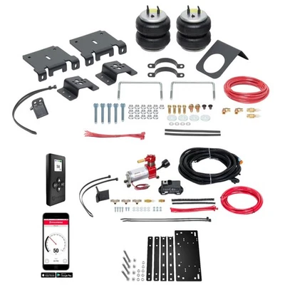 Firestone Ride-Rite Air Springs & Single Standard Compressor for Sierra 3500HD Foto 1 de 4