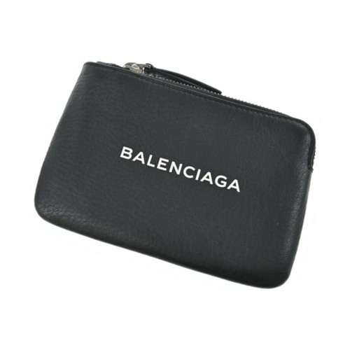 Balenciaga Portafoglio Portamonete Nero Abbigliamento