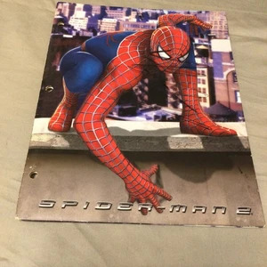 Marvel Comics Spiderman 2004 Two Pocket-3 Hole Punch School Folder - Picture 1 of 5