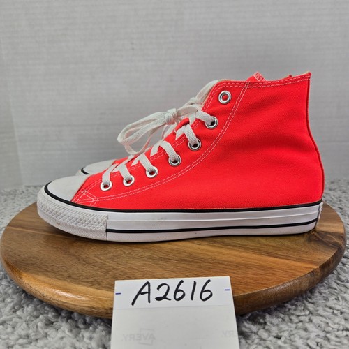 Sneakers Converse CTAS Ox High Bright Crimson Orange Casual Y2K Daily donna 8