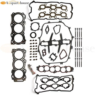 Head Gasket Bolts Set For Nissan 350Z Infiniti FX35 G35 3.5L 2003-2006 HS26239PT - Image 1 of 4