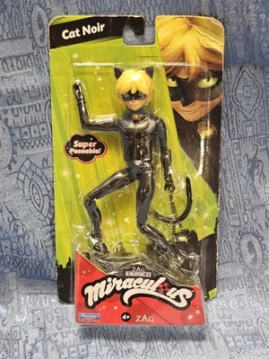 玩伴玩具 5 英寸神奇黑色猫 Adrien Agreste 可动人偶 ZAG Heroez — 第 1/2 张图片