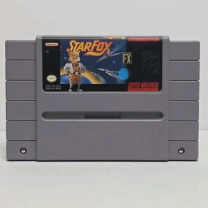 Star Fox (Super Nintendo, 1993) SNES Authentic Cartridge - Tested & Working  - Picture 1 of 5