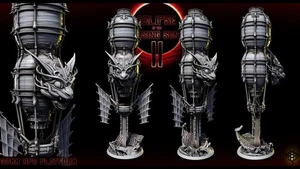 Heavenly War Balloon (Idle Pose) Legion Terrain Scenery Tabletop Miniatures 28mm - Bild 1 von 2
