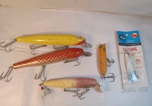 Striper Köder Set Holzplugs Atom Striper Swiper unbeschriftete Köder - Bild 1 von 24