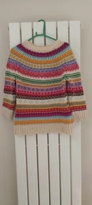 Gap Wool Fairisle Jumper Size XS Multicoloured - Picture 1 of 4