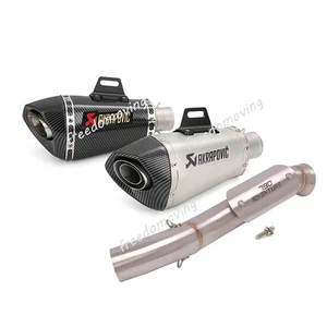 Sistema de escape silenciador de tubo de enlace medio modificado para Duke 790 Adventure 2019-2025 - Imagen 1 de 17