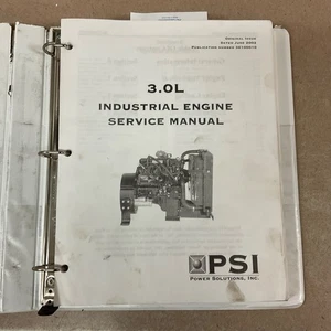 Ford 3.0L (183 CID) INDUSTRIEMOTOR SERVICE WERKSTATT REPARATURANLEITUNG PSI pn 36100010 - Bild 1 von 7