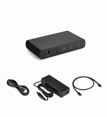 ESTACIÓN DE ACOPLAMIENTO AMAZON BASICS THUNDERBOLT4/USB4 DBD1010 - NEGRA Foto 1 de 4