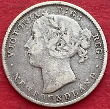 1872H Newfoundland 20 Cents - Fine - Lot#8424