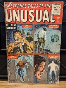 Strange Tales of the Unusual 2 Rarität G/VG Golden Age Horror Atlas Comics FEB 1956 - Bild 1 von 6