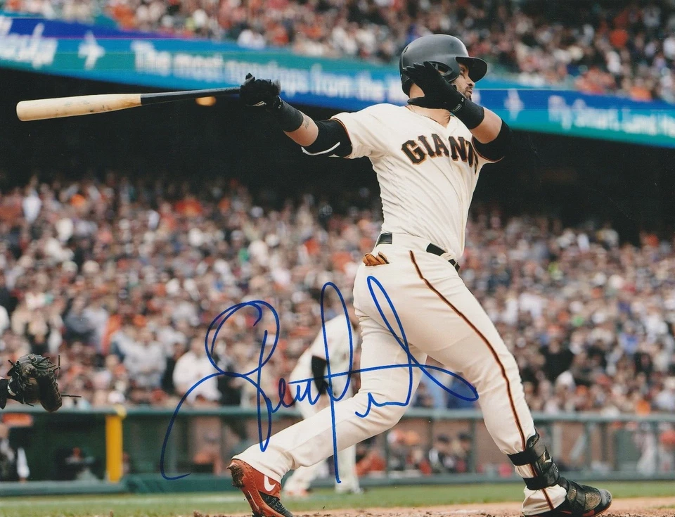GERARDO PARRA GIGANTES DE SAN FRANCISCO ACCIÓN FIRMADO 8x10 Foto 1 de 1