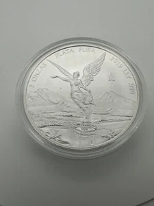 2019 2 oz Silver Mexico Libertad .999 - Picture 1 of 2