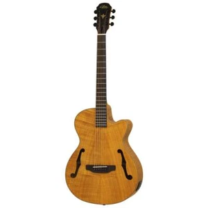 ARIA FET-F2 Stained Brown Electric Acoustic Guitar Aria - Picture 1 of 3