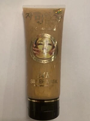 24k Silver Mask-Pore Tightening Mask-Exfoliate your skin from dirt and oil. Foto 1 de 4