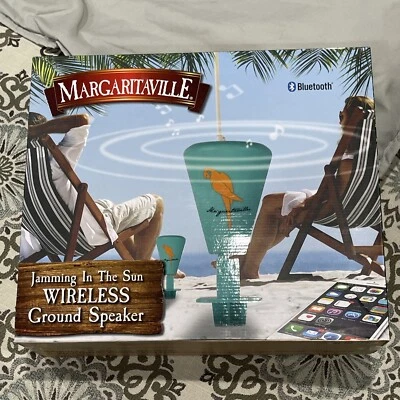 New Margaritaville Jamming in the Sun Bluetooth ground speaker Jimmy Buffet - Image 1 of 4
