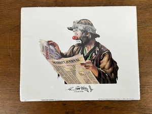 The Emmett Kelly Jr. Collection 8X10 Sellado 1997 Northern Nights Art Corp - Imagen 1 de 4