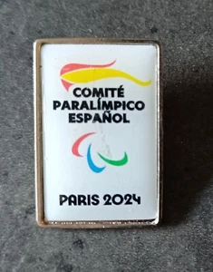 PIN RARE PIN'S .. OLYMPIQUE OLYMPIC FRANCE PARIS 2024 PARALYMPIC SPAIN TEAM ~US - Picture 1 of 1