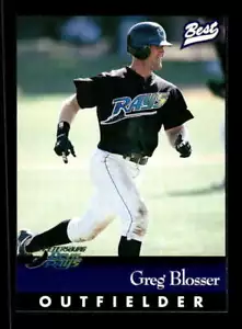 1997 Best St. Petersburg Rays 7 Greg Blosser error BXCP01 - Picture 1 of 2